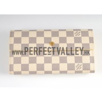 Cheap Louis Vuitton Porte-Tresor International - Damier Azur