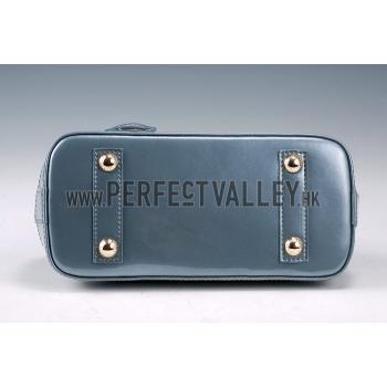 Louis Vuitton Vernis Alma PM Grey-Blue