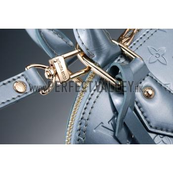 Louis Vuitton Vernis Alma PM Grey-Blue