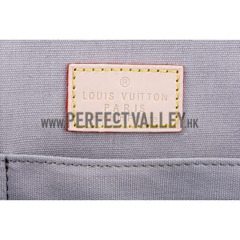 Louis Vuitton Vernis Alma PM Grey-Blue