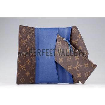 Louis Vuitton Josephine Blue Wallet