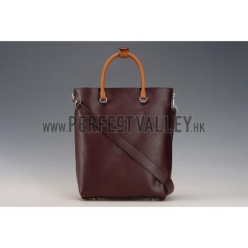 Louis Vuitton Flore Brown With Tan Handles