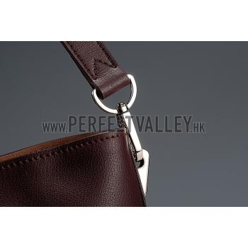 Louis Vuitton Flore Brown With Tan Handles