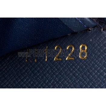 Louis Vuitton Damier Paillettes Wallet Blue