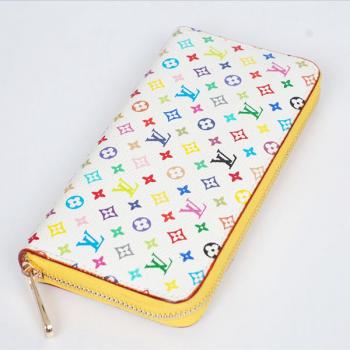 Louis Vuitton Monogram Multicolore M60017 Canvas Small Wallet