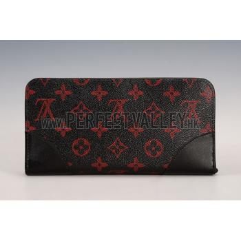 Louis Vuitton Monogram Infrarouge Zippy Wallet Green