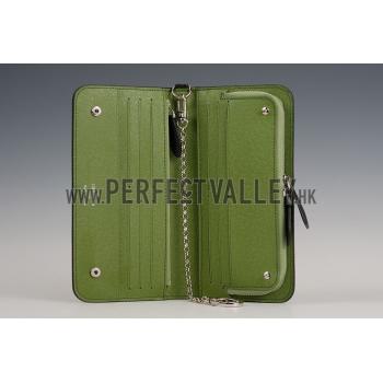 Louis Vuitton Monogram Infrarouge Zippy Wallet Green