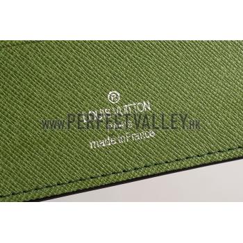 Louis Vuitton Monogram Infrarouge Zippy Wallet Green