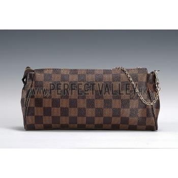 Replica Louis Vuitton Damier Ebene Eva Clutch 18926719