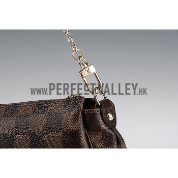 Replica Louis Vuitton Damier Ebene Eva Clutch 18926719