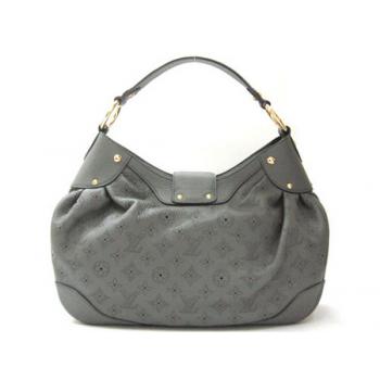 Cheap Louis Vuitton Mahina Leather M93124 Grey Large 2way