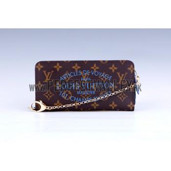 Louis Vuitton Insolite Ikat Monogram Canvas Wallet Grand Blue