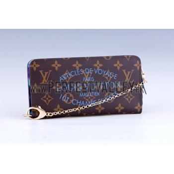 Louis Vuitton Insolite Ikat Monogram Canvas Wallet Grand Blue