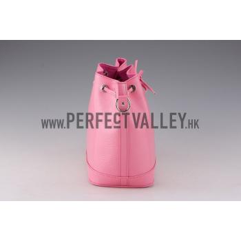 Cheap Louis Vuitton Noe BB Epi Pink Drawstring Bag