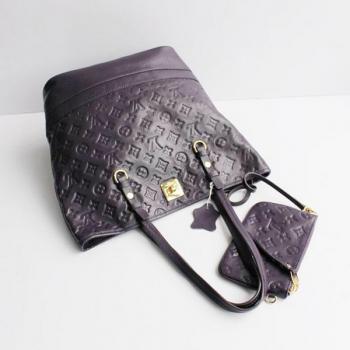 Cheap Louis Vuitton Monogram Empreinte M40553 Purple Medium Cross Body Bag