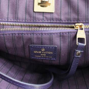 Cheap Louis Vuitton Monogram Empreinte M40553 Purple Medium Cross Body Bag