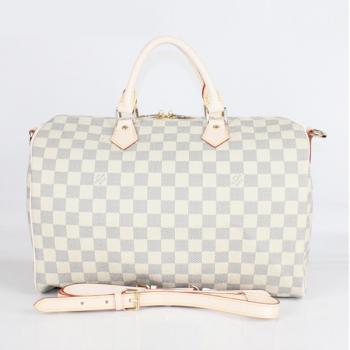 Cheap Louis Vuitton Damier Canvas M40392 White Medium 2way