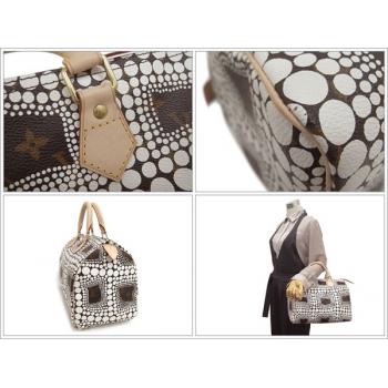 Louis Vuitton Yayoi Kusama M40690 White Multifunction Bags Ladies