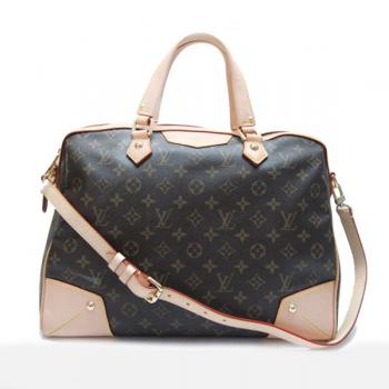 Louis Vuitton Monogram Canvas M40324 Brown Medium Totes