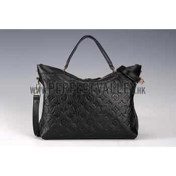 Louis Vuitton Monogram Empreinte Bastille Black 608245