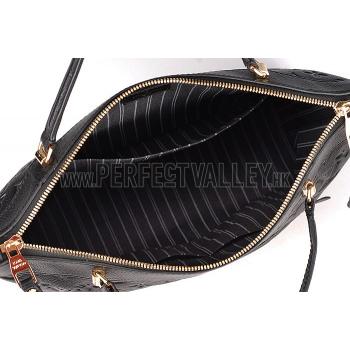 Louis Vuitton Monogram Empreinte Bastille Black 608245