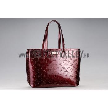 Louis Vuitton Monogram Vernis Wilshire MM Purple Replica