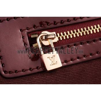 Louis Vuitton Monogram Vernis Wilshire MM Purple Replica