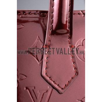 Louis Vuitton Monogram Vernis Wilshire MM Purple Replica