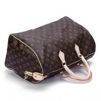 Cheap Louis Vuitton Monogram Canvas M41522 Cow Leather Large Ladies Bag HM10715