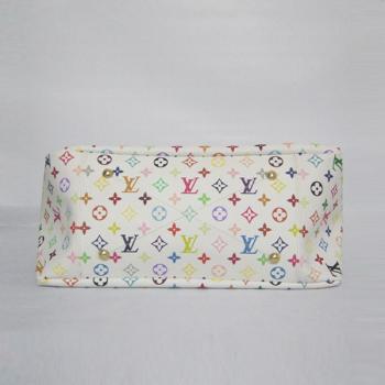 Cheap Louis Vuitton Monogram Multicolore M40429 White Cow Leather Cross Body Bag