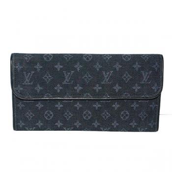 Louis Vuitton Monogram Mini Lin M92443 Canvas Small Ladies Wallet