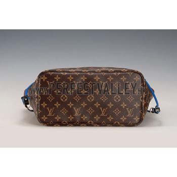 Louis Vuitton Monogram Totem Neverfull Plum