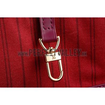 Louis Vuitton Monogram Totem Neverfull Plum