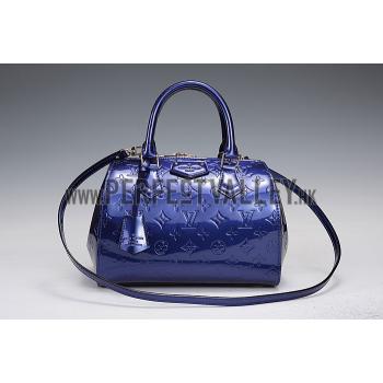 Louis Vuitton Monogram Vernis Montana Blue 607365