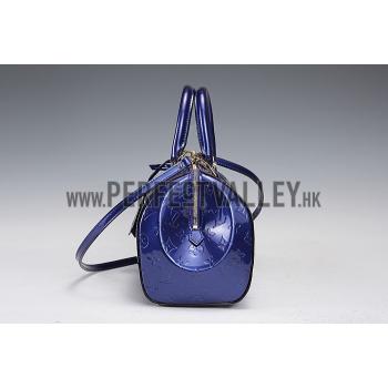 Louis Vuitton Monogram Vernis Montana Blue 607365