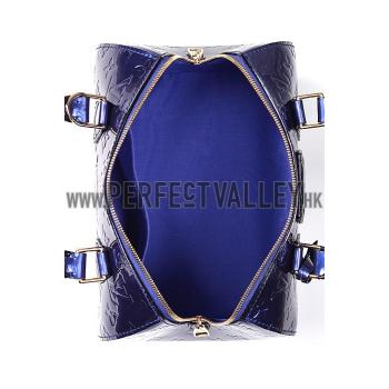 Louis Vuitton Monogram Vernis Montana Blue 607365