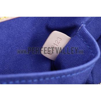 Louis Vuitton Monogram Vernis Montana Blue 607365