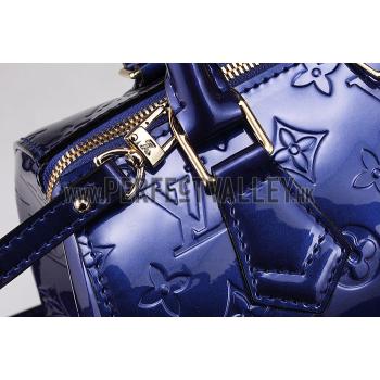 Louis Vuitton Monogram Vernis Montana Blue 607365