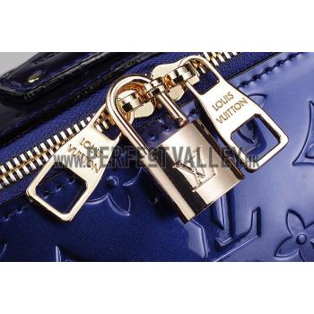 Louis Vuitton Monogram Vernis Montana Blue 607365