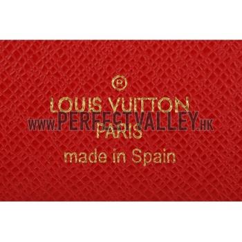 Louis Vuitton Insolite Red Mono Wallet