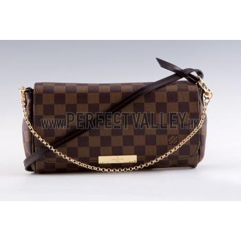 Louis Vuitton Pochette Favorite Damier Canvas Replica