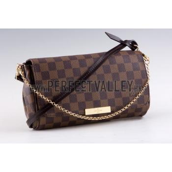 Louis Vuitton Pochette Favorite Damier Canvas Replica