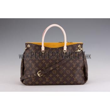 Louis Vuitton Monogram Pallas Safran