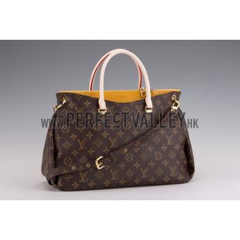 Louis Vuitton Monogram Pallas Safran