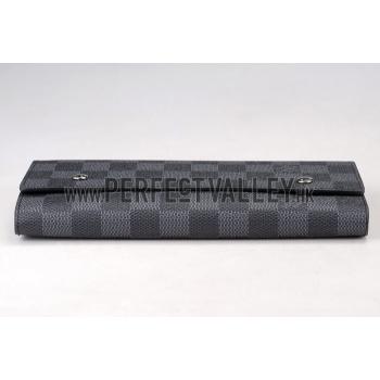 LV Adjustable Damier Graphite Wallet