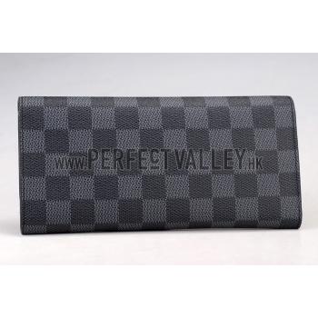 LV Adjustable Damier Graphite Wallet