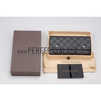 LV Adjustable Damier Graphite Wallet