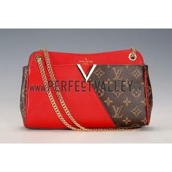 Louis Vuitton Monogram Kimono Shoulder Bag Red