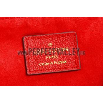 Louis Vuitton Monogram Kimono Shoulder Bag Red