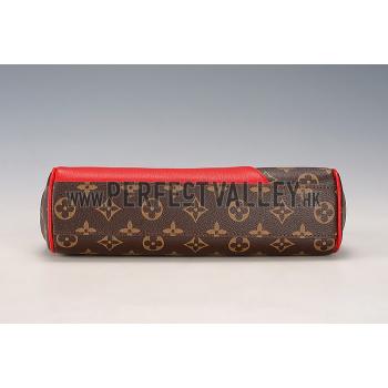 Louis Vuitton Monogram Kimono Shoulder Bag Red